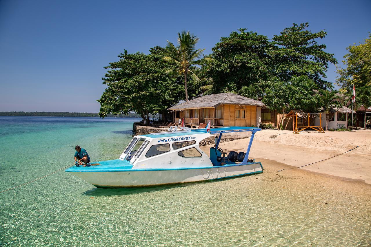 奥荣酒店 Siladen Island 外观 照片